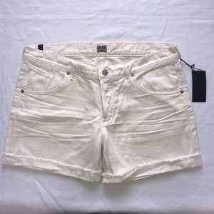 Citizens Skyler Low Rise Loose Shorts White 32